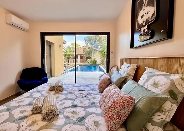 Villa Ste Lucie Near Pinarello With Heated Pool *